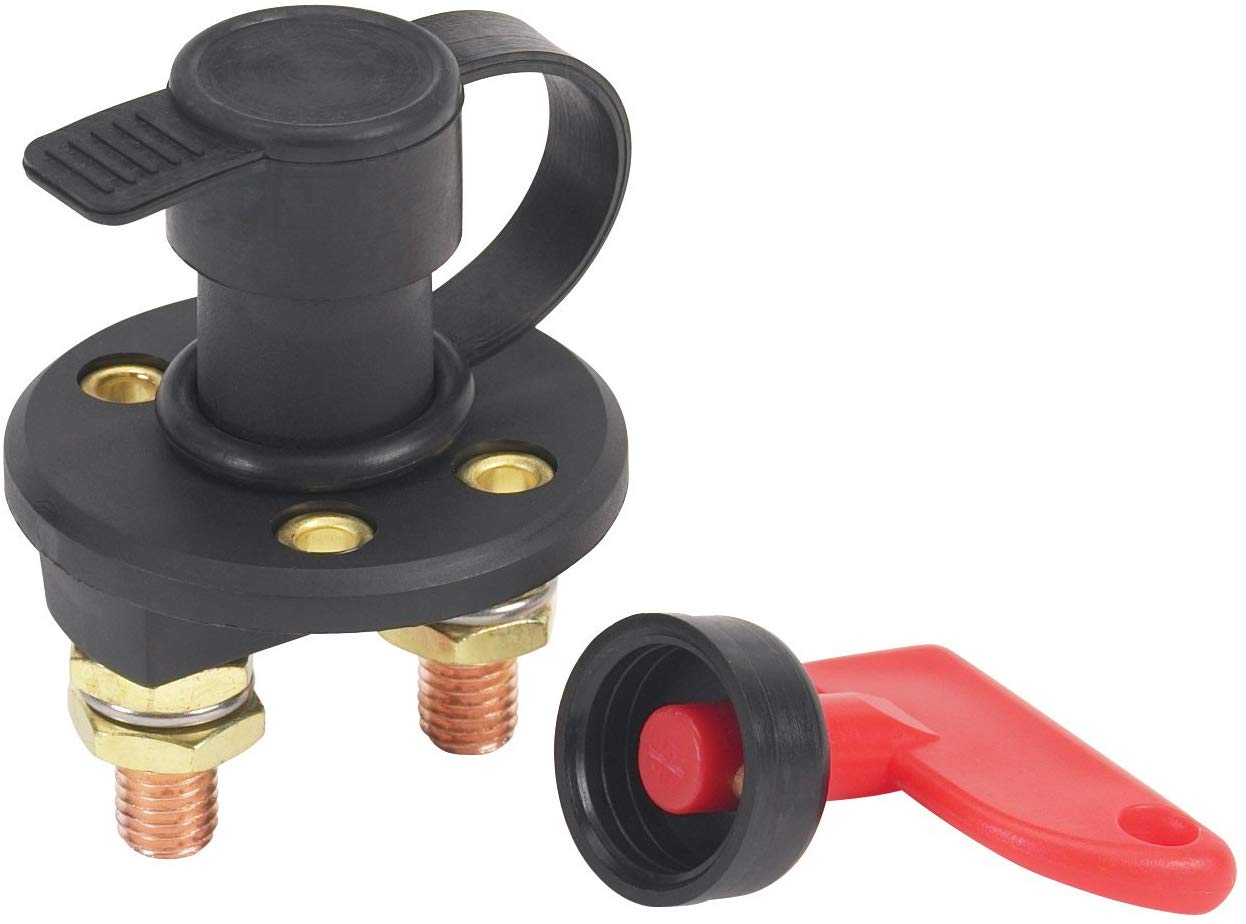 Battery Disconnect Switch with Key