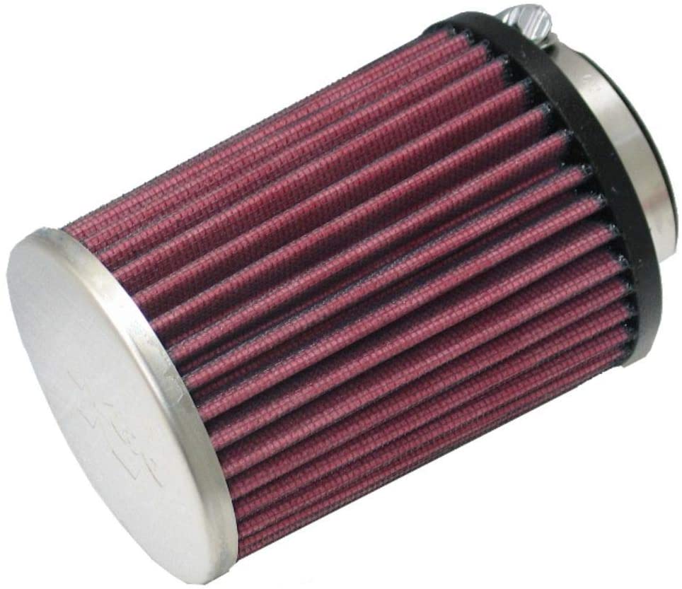 K&N Universal Clamp-On Air Filter: High Performance, Premium, Replacement Filter: Flange Diameter: 2.0625 In, Filter Height: 4.875 In, Flange Length: 0.625 In, Shape: Round Tapered, RC-8170