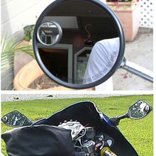 Aumo-mate 1 Pair New Driver Side Wide Angle 3-inch Round Convex Car Vehicle Blind Spot Mirror Rear-View Under Mirror for All Cars, SUV, Trucks, and Motorcycle