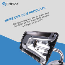 ECCPP Pair Set Fit for 1973-91 Chevy/Chevy GMC Jimmy Suburban C10 20 30/C/K1500 2500 3500/C15 25 35 Manual Stainless Mount Folding Chrome Side Mirrors