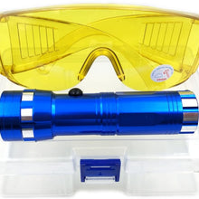 Nikauto Auto Air Conditioner Flashlight Leak Detector Tool Car AC Leak Test Flashlight UV Protective Glasses
