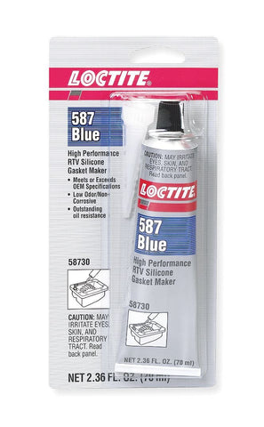 587 Blue RTV Gasket Maker - 70 ml