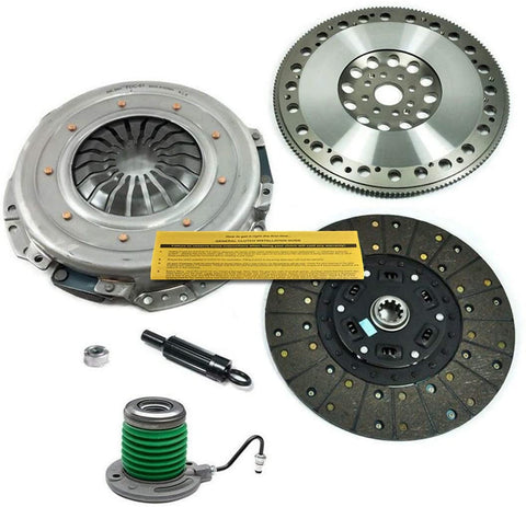 VALEO/STAGE 2 CLUTCH KIT +RACE FLYWHEEL FOR 07-14 MUSTANG SHELBY GT500 5.4L 5.8L