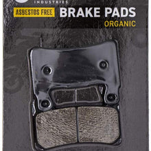 NICHE Brake Pad Set For Harley-Davidson Softail Fat Boy Breakout 41300102 42298-08 Complete Organic