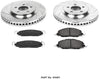 Power Stop K5407 Front Brake Kit with Drilled/Slotted Brake Rotors and Z23 Evolution Ceramic Brake Pads