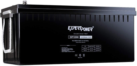 ExpertPower BLRFM12_200 AGM Solar/RV Battery