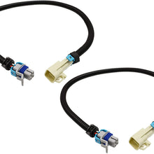 Michigan Motorsports GREY 02 Oxygen Sensor Extension Square 4 Pin LS1 LS2 O2 Wire Harness Gray 24 inches long