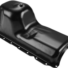 A-Premium Engine Oil Pan Compatible with Dodge B150 B1500 B250 B2500 B350 B3500 Ram 1500 2500 3500 Jeep Grand Cherokee V8 5.2L 5.9L with 18-Hole