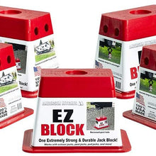 Andersen Hitches EZ Block (Rectangle Jack Block Works with Scissor Jacks, Post Jacks, Pad Jacks) - 4-Pack