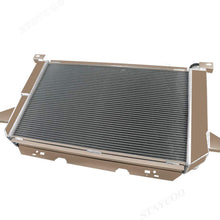 CoolingSky 4 Row Full Aluminum Radiator for 1985-1997 Ford F-150 F-250 F-350 Truck 5.0 5.8 7.5丨Bronco V8