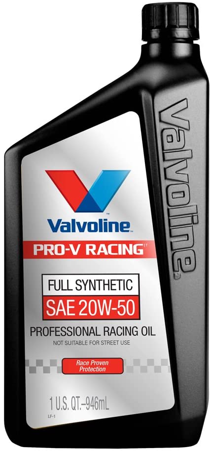Valvoline 20W-50 Pro-V Racing Oil - 1qt (882413)