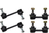 Detroit Axle - 4pc Front and Rear Stabilizer Sway Bar Links Kit for 1998-2002 Chevy Prizm - [1996-1997 Geo Prizm] - 1996-2002 Toyota Corolla - Power Steering Models