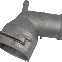 Bapmic 3C0122291 Upper Aluminum Radiator Coolant Pipe Hose Connector for Volkswagen Jetta Beetle CC Eos Passat