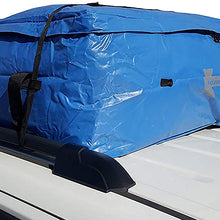 K-Cliffs Waterproof Roof Cargo Bag | Fits All Hard-top Cars | Blue (Medium)