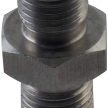 WHWEI Stainless Steel M10 x 1.0 Metric 10mm to AN3 Brake Hose Clutch Line Oil Hose Adapter Fitting