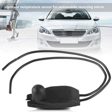 Terisass Temperature Sensor 6445F9 Ambient Outside Air Temperature Sensor 6445.F9 Car Reversing Mirror Outdoor Transit Air Temp Sensor Fit for Peugeot 206 207 208 306 307 308 405 407 605