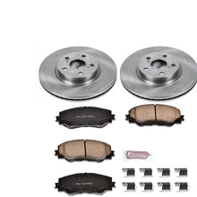 Power Stop KOE4669 Front Brake Kit- Stock Replacement Brake Rotors and Ceramic Brake Pads