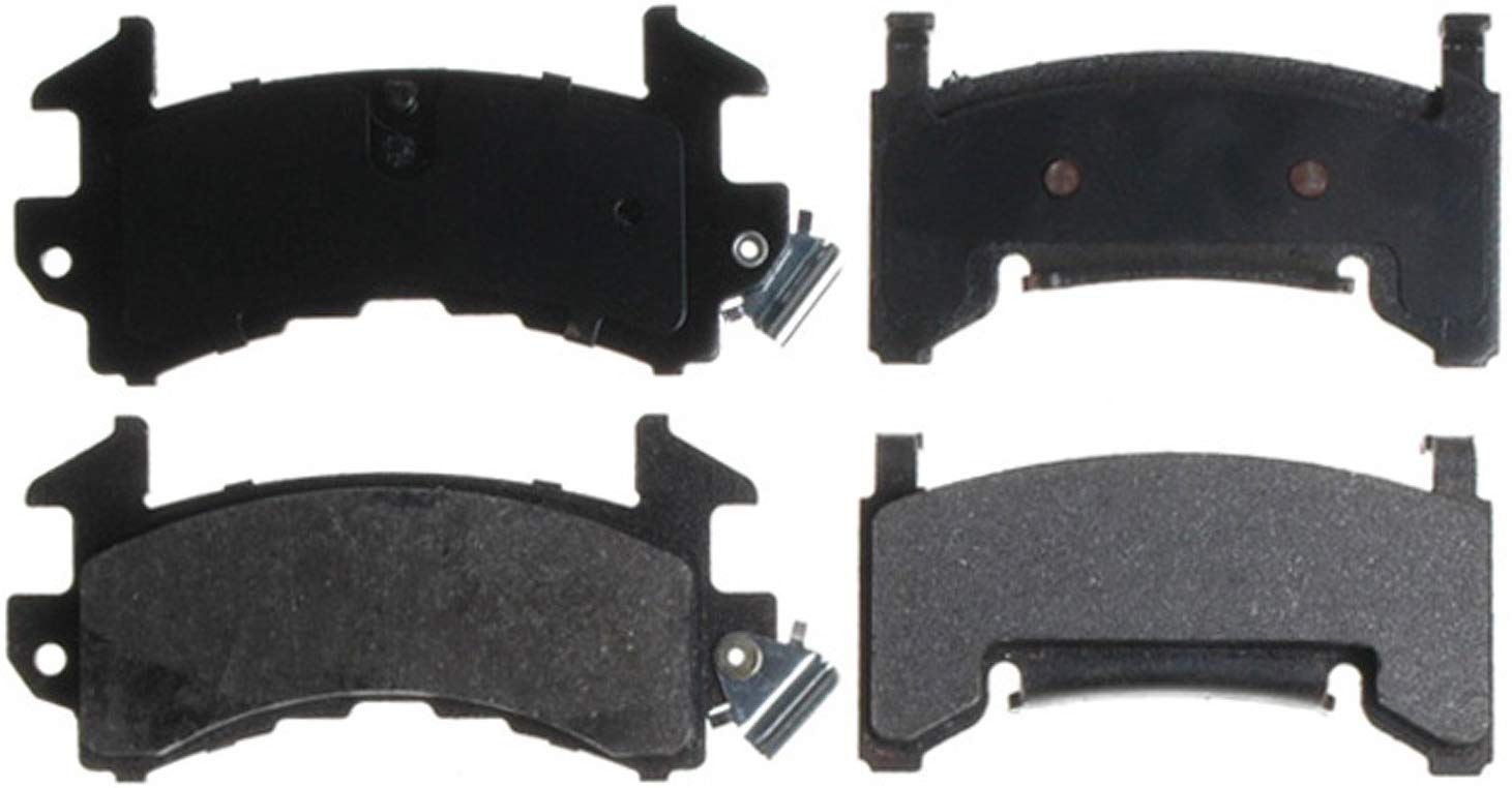 ACDelco 14D154M Advantage Semi-Metallic Front Disc Brake Pad Set with Wear Sensor