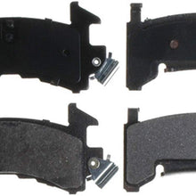 ACDelco 14D154M Advantage Semi-Metallic Front Disc Brake Pad Set with Wear Sensor