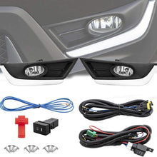 Fog Lights H8 12V 35W Lamp Bulb Fit For 2017 Honda CR-V Front Left Right Bumper Driving Lamps With Switch Clear Lens