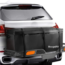 BougeRV Hitch Cargo Carrier Bag Waterproof/Rainproof Hitch Mount Cargo Bag for Car Truck SUV Vans Hitch Trays and Hitch Baskets (48'' L x 20'' W x 22'' H)