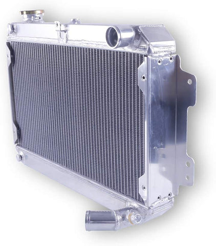 Luxerad For Mazda RX7 SA/FB S1 S2 S3 12A/13B 1979-1985 MT Replacement 3Rows Full Aluminum Radiator