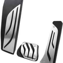 etopmia Car Pedals Fashion Style Rest Pedal Brake Pedal Gas Pedal Fit for BMW 1 3 4 5 6 7 Series F20 F30 F31 F32 F33 F34 F36 Accessories Automatic