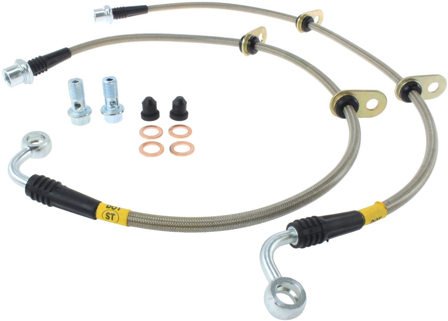 StopTech (950.44022) Brake Line Kit, Stainless Steel