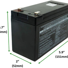 Vision 6FM55TD-X Battery