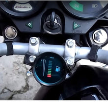 WonVon Fuel Level Gauge,2" 52mm Universal Car Motorcycle Fuel Level Meter Gauge 12V LED Light Display Fuel Tank Gauge Boat Truck RV