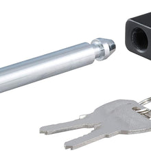 CURT 23021 Trailer Hitch Lock, 5/8-Inch Pin Diameter, Fits 2, 2-1/2 or 3-Inch Receiver