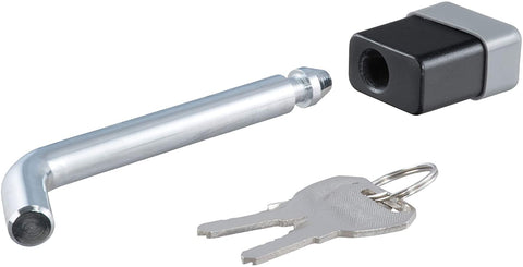 CURT 23021 Trailer Hitch Lock, 5/8-Inch Pin Diameter, Fits 2, 2-1/2 or 3-Inch Receiver