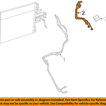 Mopar 5201 4546AA, Auto Trans Oil Cooler Hose