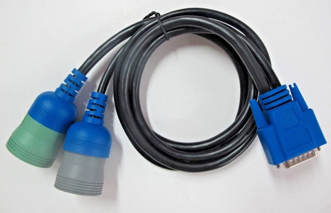 Xpertx Solutions Heavy Duty Adapter Atari 6 and 9 Pin Y Deutsch Cable Fits 1st Generation USB Link1 Part # 125032 with 15-pin Male Connector for NEXIQ PN 402048 Aftermarket Replacement