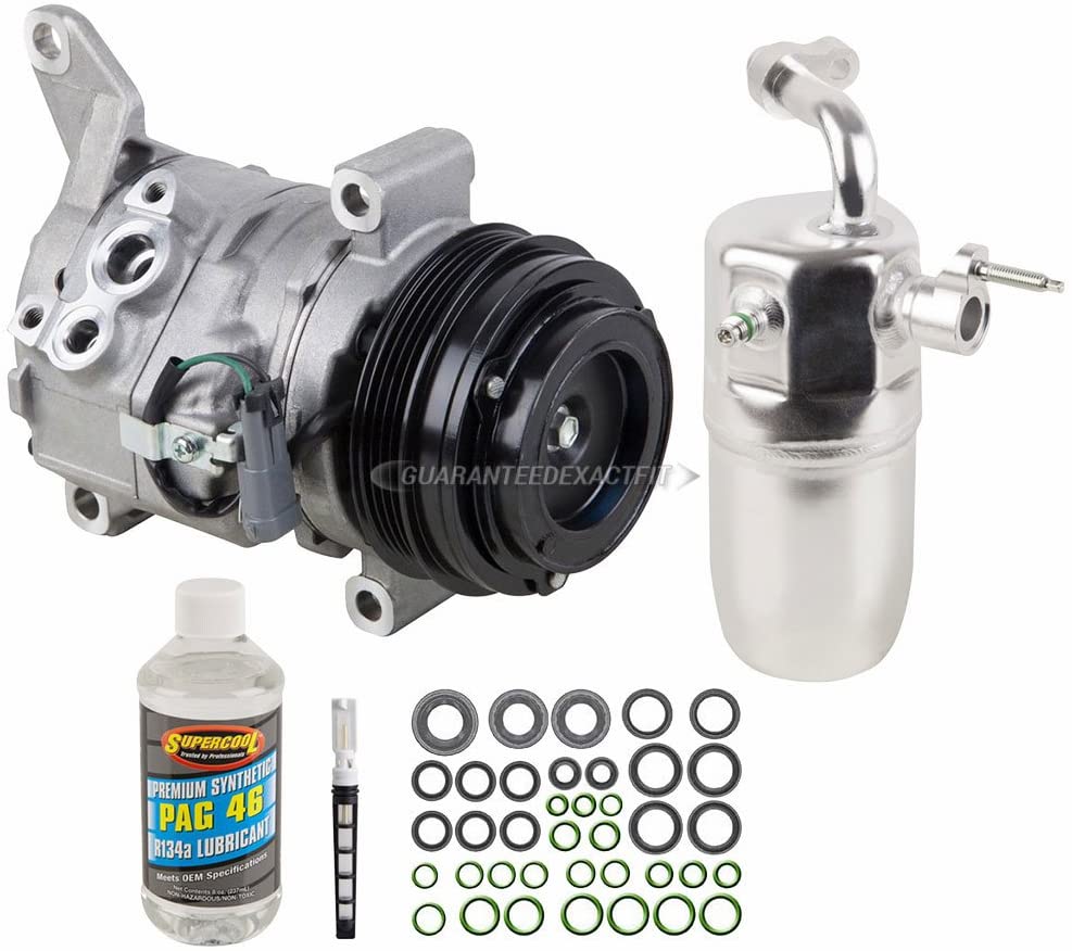 OEM AC Compressor & A/C Repair Kit For Chevy Tahoe Suburban Silverado Avalanche GMC Sierra Yukon Cadillac Escalade - BuyAutoParts 60-83330RN NEW