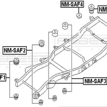 9552006J05 - Body Bushing For Nissan