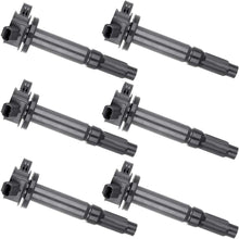 TUPARTS Pack of 6 Ignition Coils Fit for M-azda Tribute L-incoln Zephyr F-ord Escape/Fusion M-ercury Milan/Mariner 2006-2012 Replacement for OE: DG514