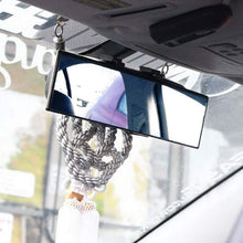 iJDMTOY Universal Fit JDM 300mm 12-Inch Wide Curve Clip On Rear View Mirror Compatible With Car SUV Van Truck, etc