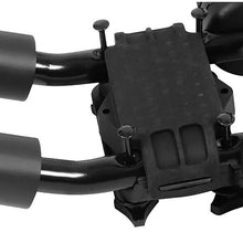 HANSCOSTAR 2pcs J-Bar Kayak/Canoe/Surf Ski/Boat/Snowboard Roof Rack Carrier Mounted on Car SUV and Truck Crossbar
