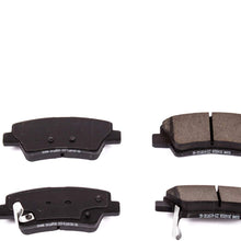 Power Stop Z23-1848, Z23 Evolution Sport Carbon-Fiber Ceramic Rear Brake Pads