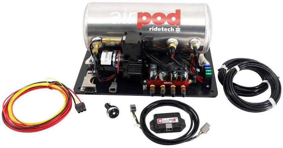 RideTech 30414000 3 Gallon AirPod withRidePro X Control