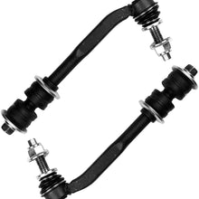 Detroit Axle - Both (2) Front Stabilizer Sway Bar End Link - Driver and Passenger Side Replacement for 2004-2009 Dodge Durango - [2007-2009 Aspen]