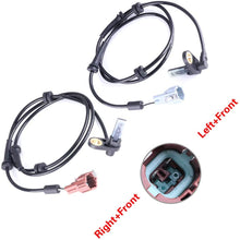 Aintier 2PCS Left+Right+Rear ABS wheel Speed Sensor brake sensor Fit for 2004-2011 Nissan Titan