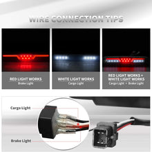 DWVO LED Third Brake Light Compatible with 1999-2007 Chevrolet Silverado and GMC Sierra 1500/2500/3500 HD/3500 Classic Models (Powerful Cargo Lamp, Smoke Lens)