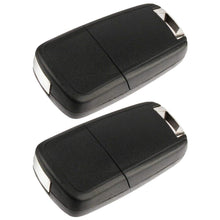 Key Fob Keyless Entry Remote Flip Shell Case & Pad fits Buick, Chevy, GMC, Set of 2