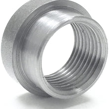 AMAAM O2 Oxygen Sensor Stepped Weld Bungs (5 Bungs/5 Plugs) M18 x 1.5