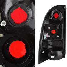 For Toyota Tacoma Pickup Truck Black Bezel Rear Tail Lights Brake Driver/Passenger Lamps