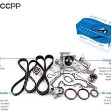 ECCPP Timing Kit W/Water Pump For 1998 1999 2000 2001 2002 2003 2004 2005 Toyota Lexus SC430 GX470 4.3L 4.7L V8 DOHC