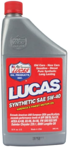 Lucas Oil 10189 Motor Oil - 1 Quart