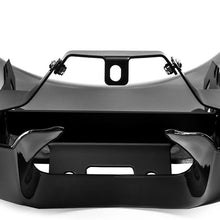Krator Black & Smoke Tall Fairing Windshield Club Style Kit for 2000-2003 Harley-Davidson Dyna Super Glide T-Sport FXDXT - Modification Required